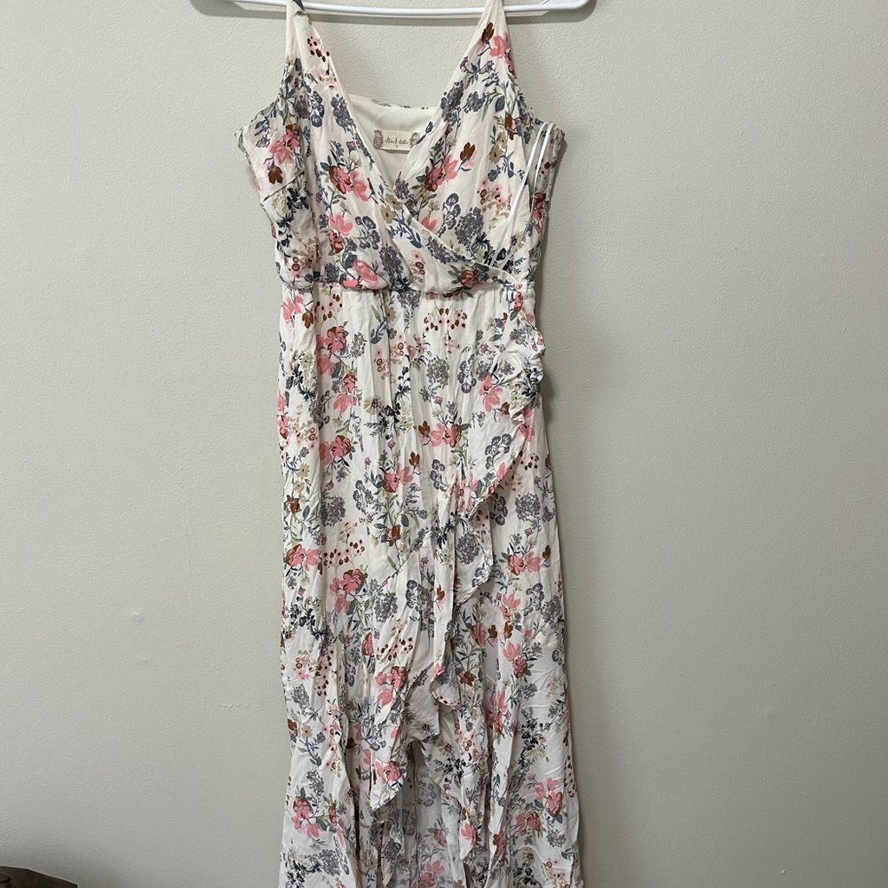 Altard state floral open front dress